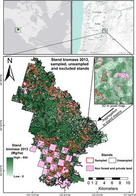 Using Fay–Herriot Models and Variable Radius Plot Data to Develop a Stand-Level Inventory and Update a Prior Inventory in the Western Cascades, OR, United States